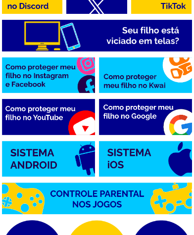 Governo Federal lança programa "De boa na rede" com instruções sobre controles parentais em diversas plataformas de apps.