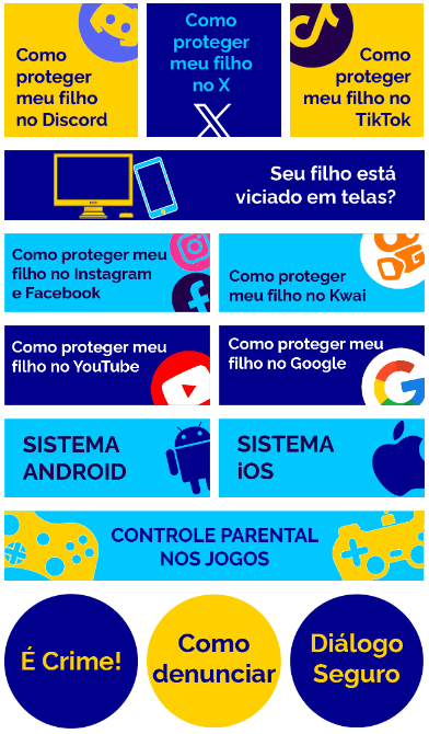 Governo Federal lança programa "De boa na rede" com instruções sobre controles parentais em diversas plataformas de apps.