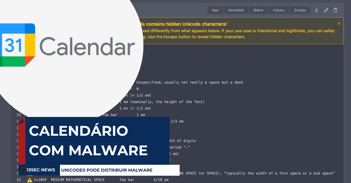 Google Agenda usado para entregar malware diz pesquisador